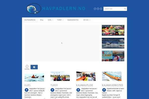 Abundance theme site design template sample