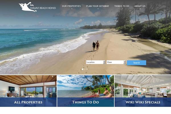 hawaii-beachhomes.com site used Q4fw-theme