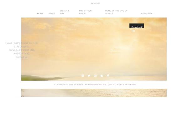 Site using Audiotheme plugin