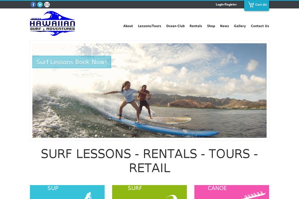 hawaiian-surf-adventures theme websites examples