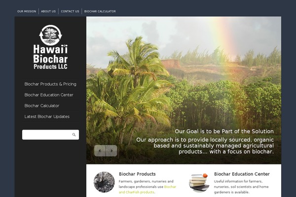 hawaiibiochar.com site used Pragma-child