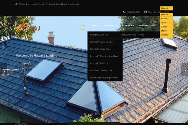 Site using Induscity-vc-addons plugin