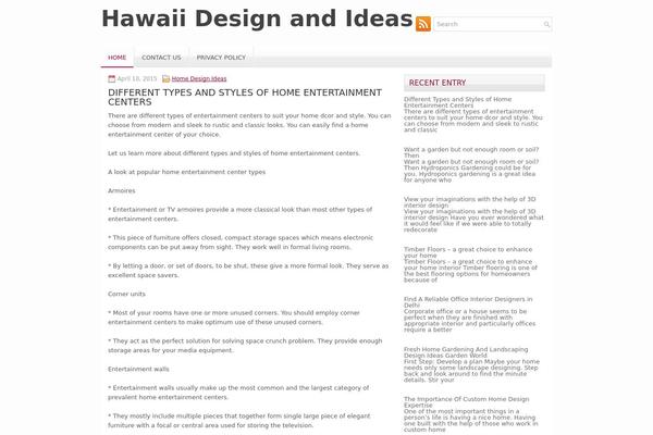 Designmag theme site design template sample