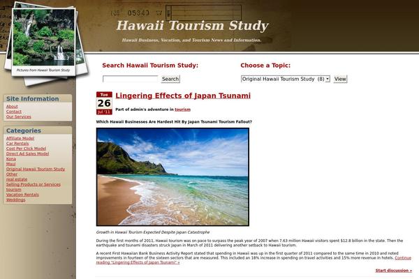 Travelogue theme site design template sample