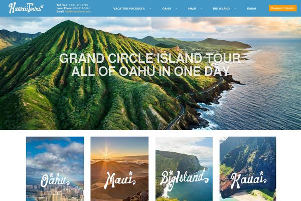 hawaiitours.com site used Blaszok eCommerce Theme