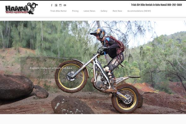 Customizr theme site design template sample