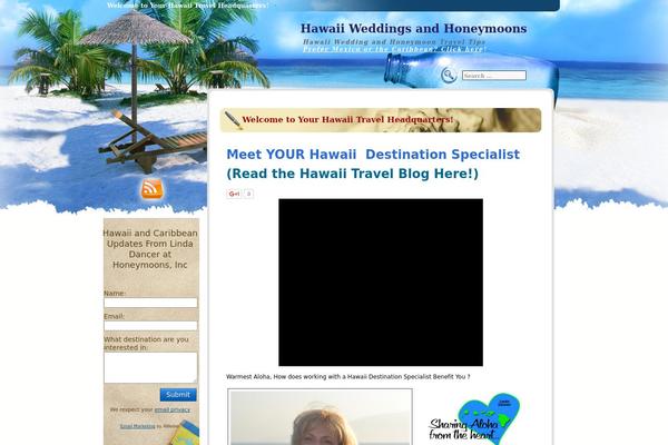 Beach Holiday theme site design template sample