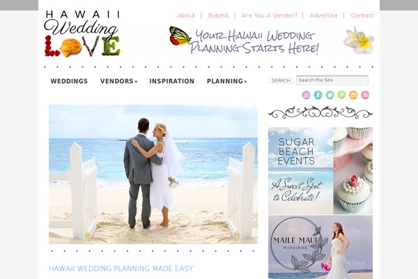 Dandelion theme site design template sample