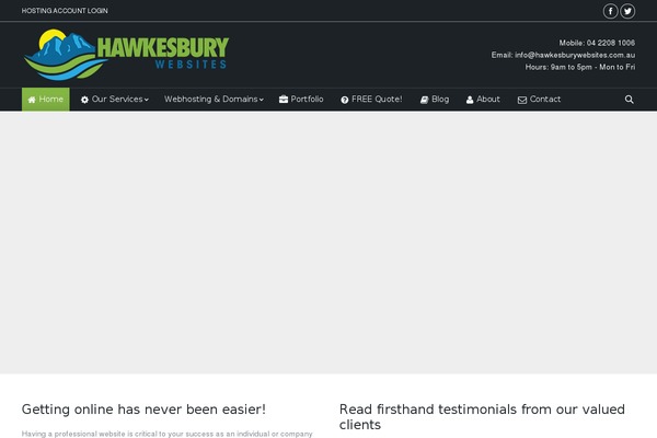 hawkesburywebsites.com.au site used Hw