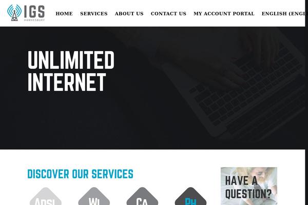 Uncode theme site design template sample