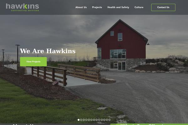 Bridge Child theme site design template sample