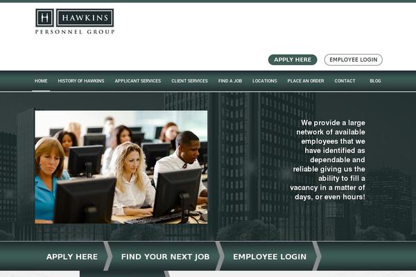 Salient Child theme site design template sample