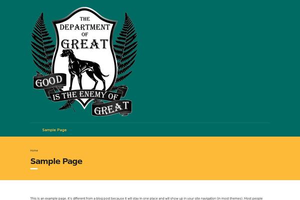 Bizco theme site design template sample