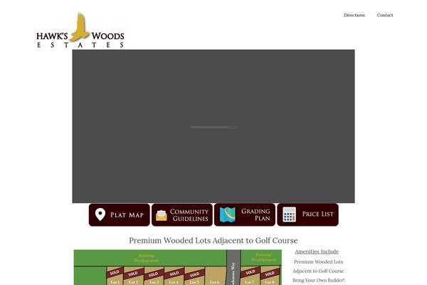 THEONE theme site design template sample
