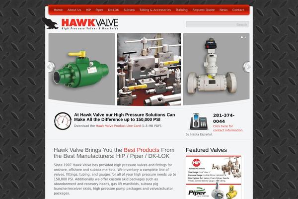 hawk theme websites examples