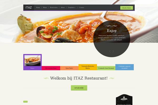 Seasons theme site design template sample