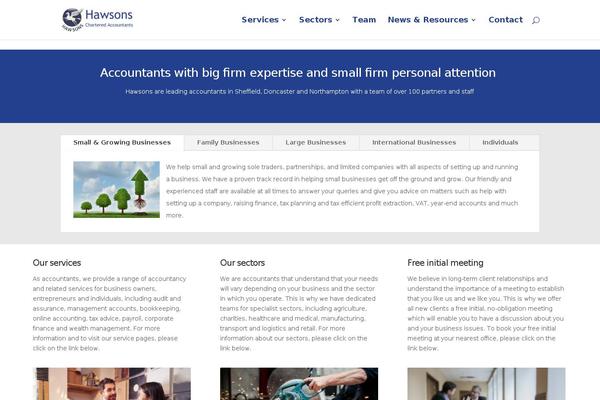 hawsons.co.uk site used Divichild1