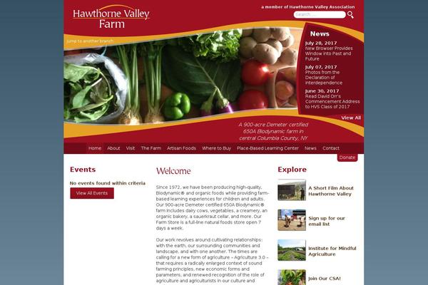 Hv theme site design template sample