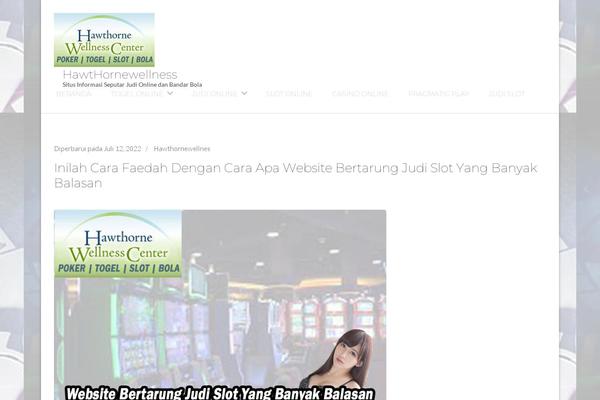 hawthornewellness.com site used Creative-business