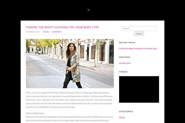 Estelle theme site design template sample