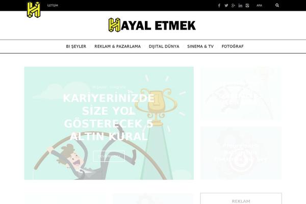 Simplemag theme site design template sample