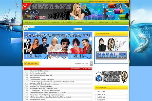 hayalfm.org site used Mb-blog