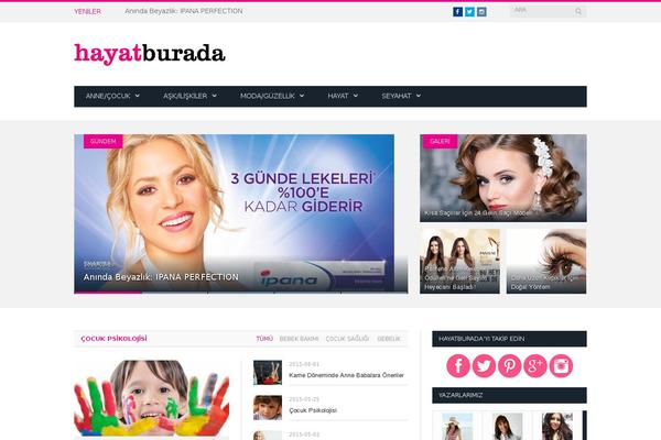 SmartMag theme site design template sample