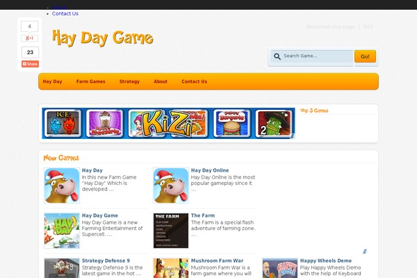Durus theme site design template sample