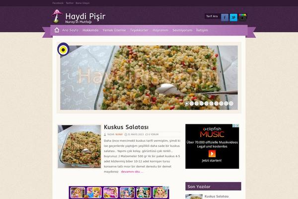 haydipisir.com site used Yemek-tarifleri