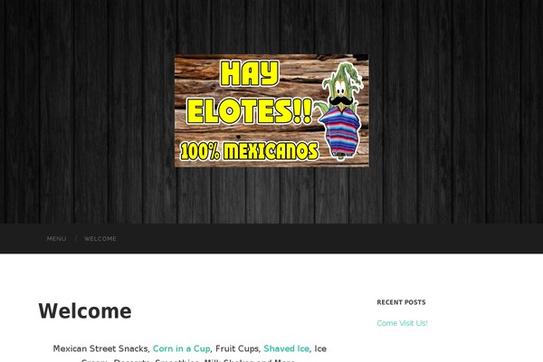 Hemingway theme site design template sample