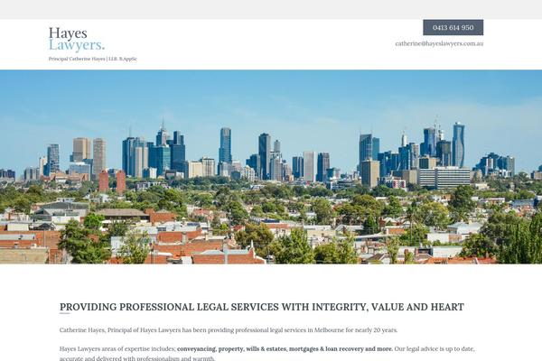 hayeslawyers.com.au site used Consultancy_child
