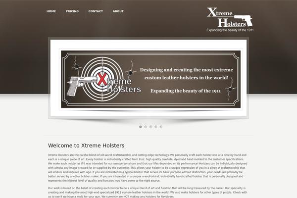 Karma theme site design template sample