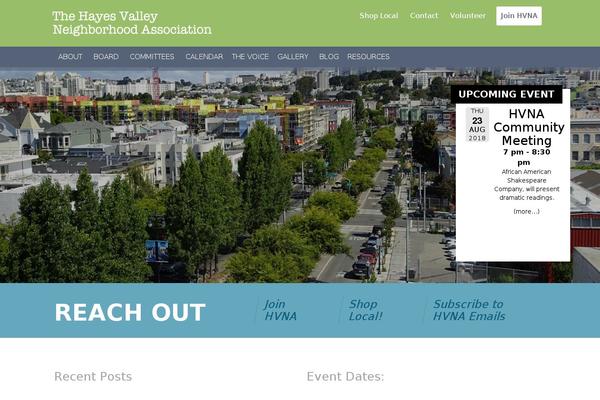 Site using Event List plugin