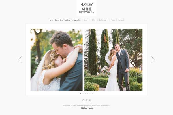 Organic_photographer theme site design template sample