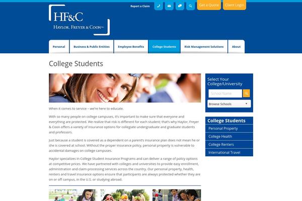 haylor-college.com site used Hay2014
