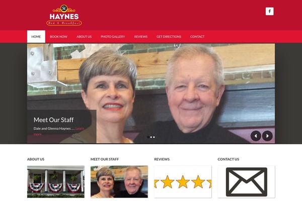 Site using Genesis Responsive Slider plugin