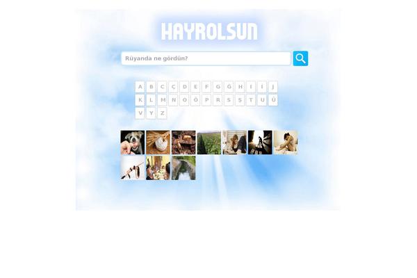 Ruya theme site design template sample