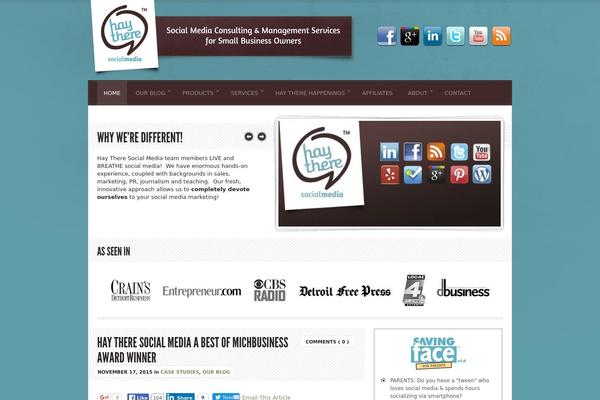 Diner theme site design template sample