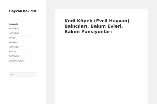 hayvanbakicisi.com site used Goodnews-premium-wordpress-news-magazine