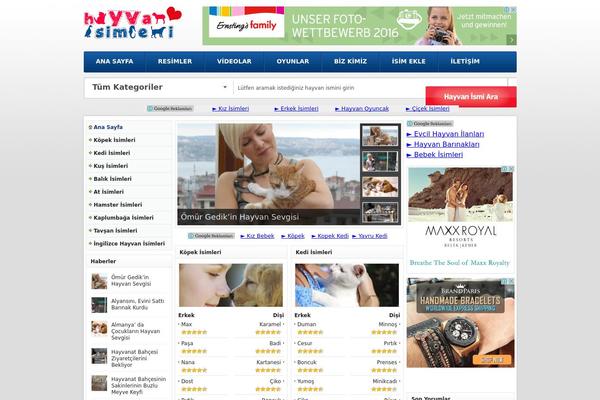 Portal theme site design template sample