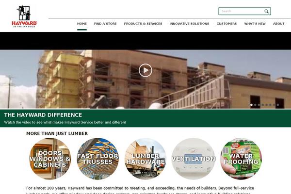 haywardlumber.com site used Dsd-theme