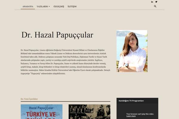 Newspaper theme site design template sample