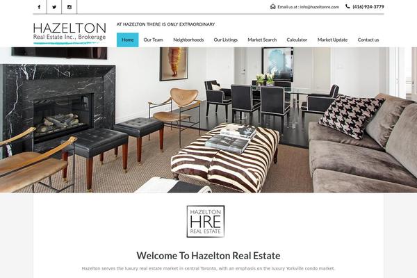 Realhomes Theme theme site design template sample
