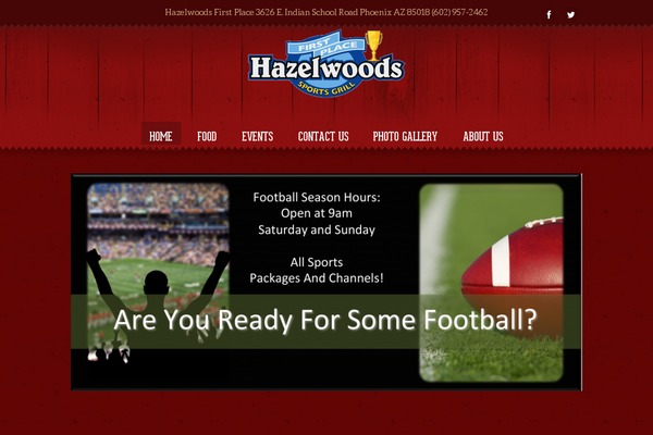 Burger theme site design template sample