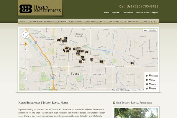 Geo Places v3 theme site design template sample
