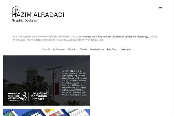 Dani theme site design template sample