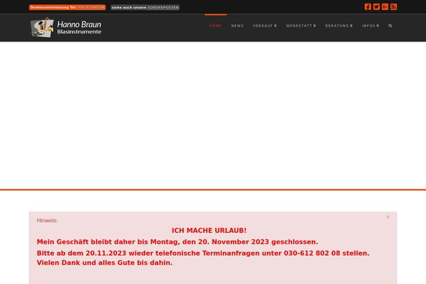 Site using Arconix Testimonials plugin