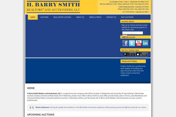 Site using Candy Social Widget plugin