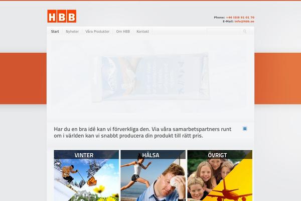 Etherna theme site design template sample