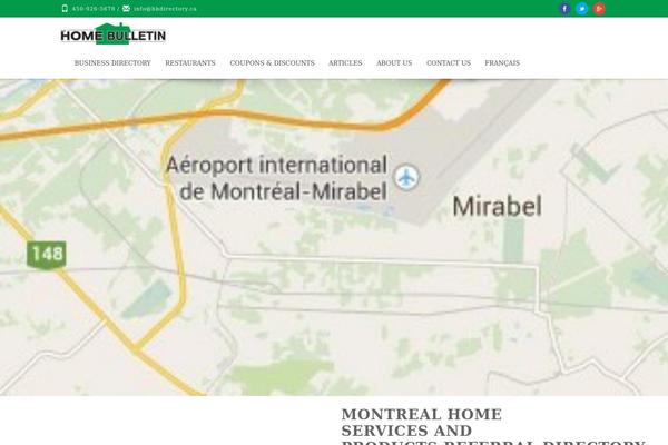 Site using Business Contact Widget plugin